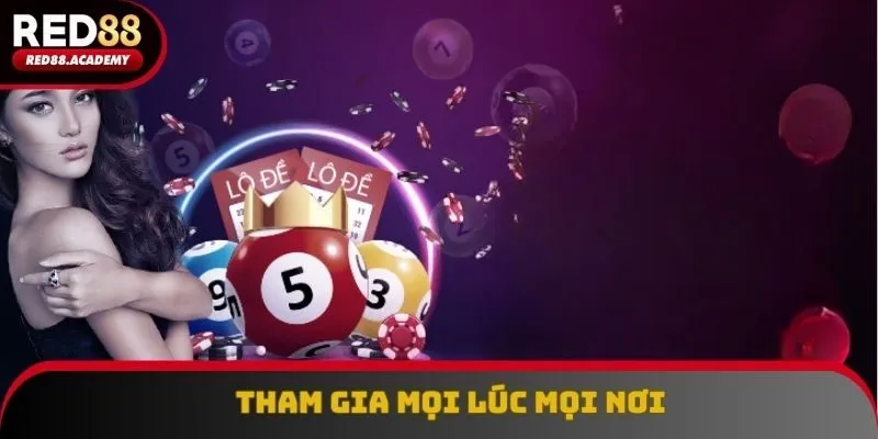 Thành viên được tham gia quay thưởng mọi lúc mọi nơi