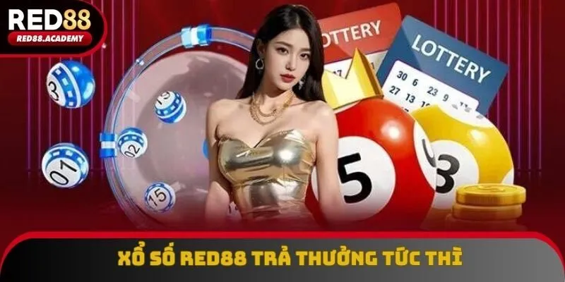 Xổ số RED88 thanh toán tiền thắng cho người chơi minh bạch