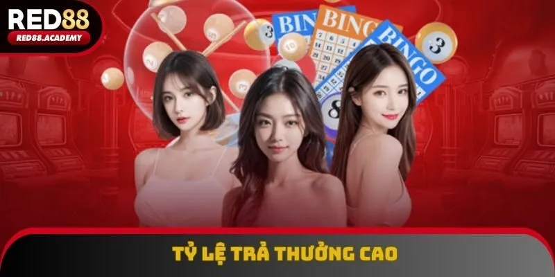 Hội viên yêu thích tham gia xổ số RED88 bởi tỷ lệ thưởng cao